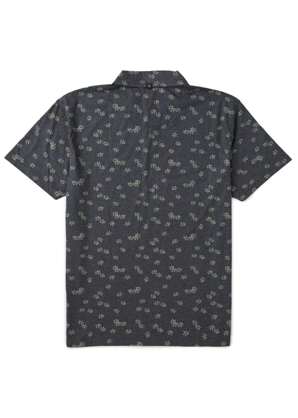 Vissla Bogey Man Eco Drirelease SS Polo in Phantom, view 2