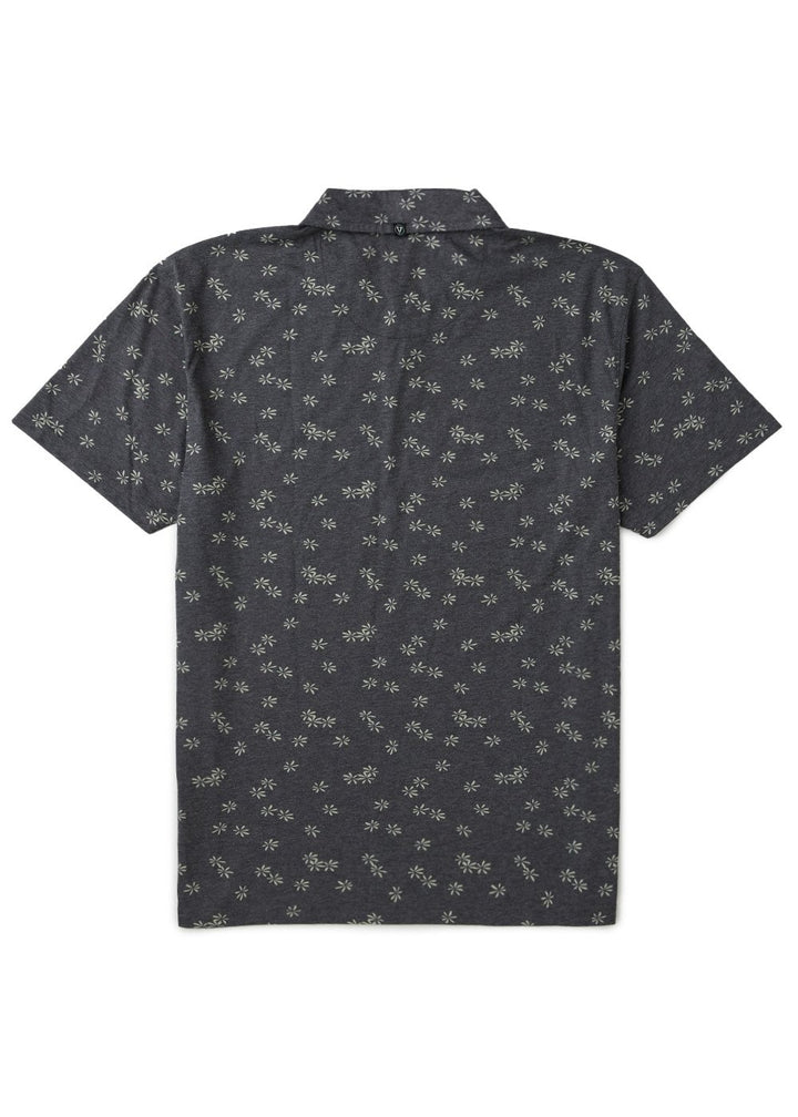 Vissla Bogey Man Eco Drirelease SS Polo in Phantom, view 2