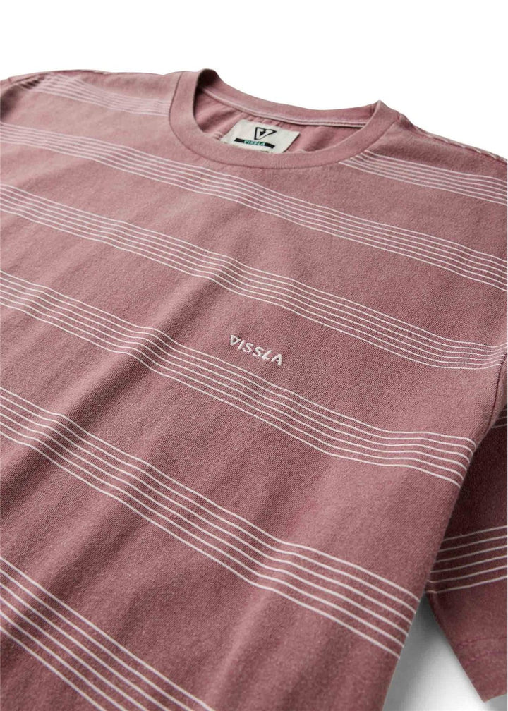 Vissla Gradual Fade Short Sleeve Tee in Fig, view 3