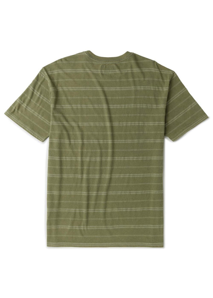 Vissla Trim Lines SS Tee in Army, view 3