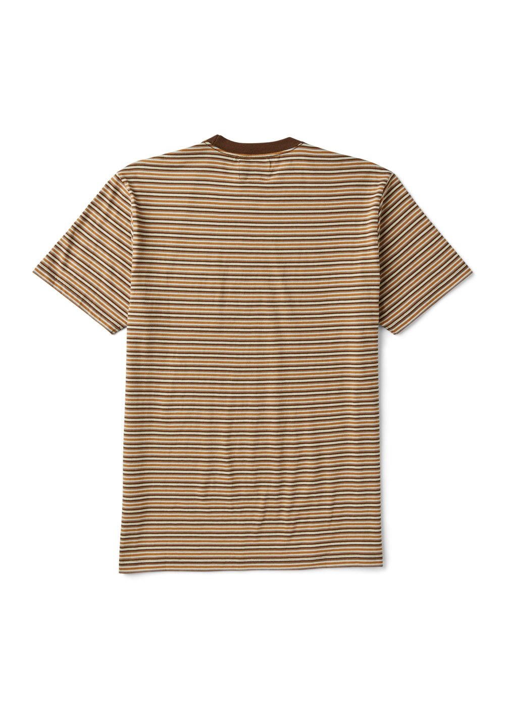 Vissla Shore Eco Short Sleeve Tee in Dark Earth, view 3