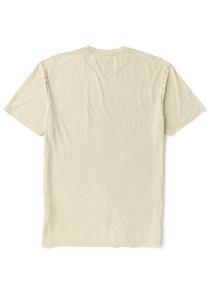 Vissla Solid Sets Cosmic Wash SS Pocket Tee in Dune, view 3