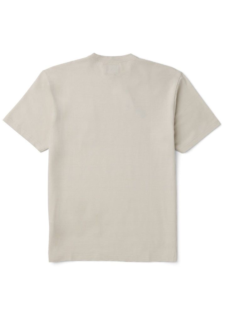 Vissla Cyclone Chaser Eco SS Tee in Bone, view 3