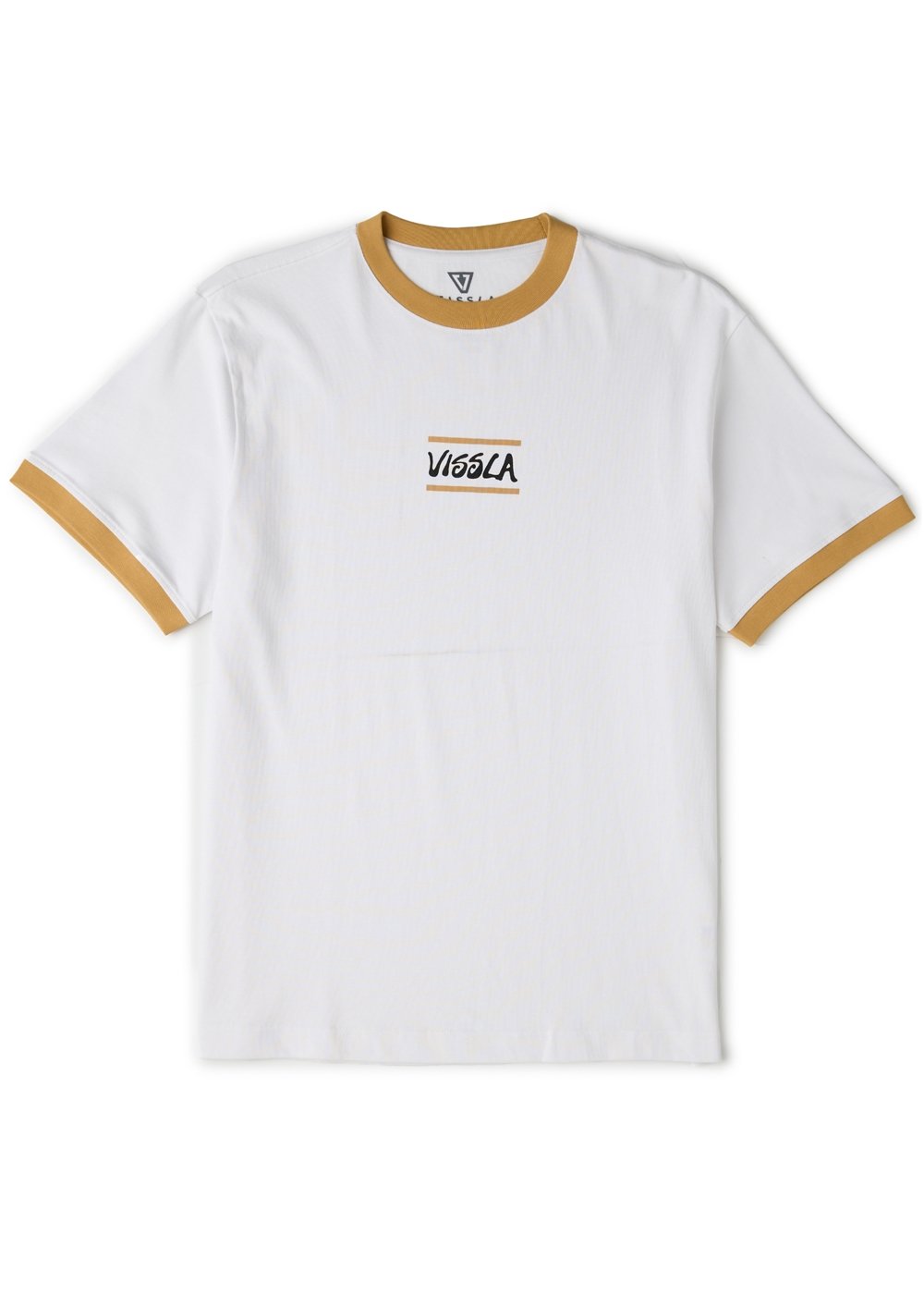 Vissla Dialect Heavyweight Ringer Organic Tee