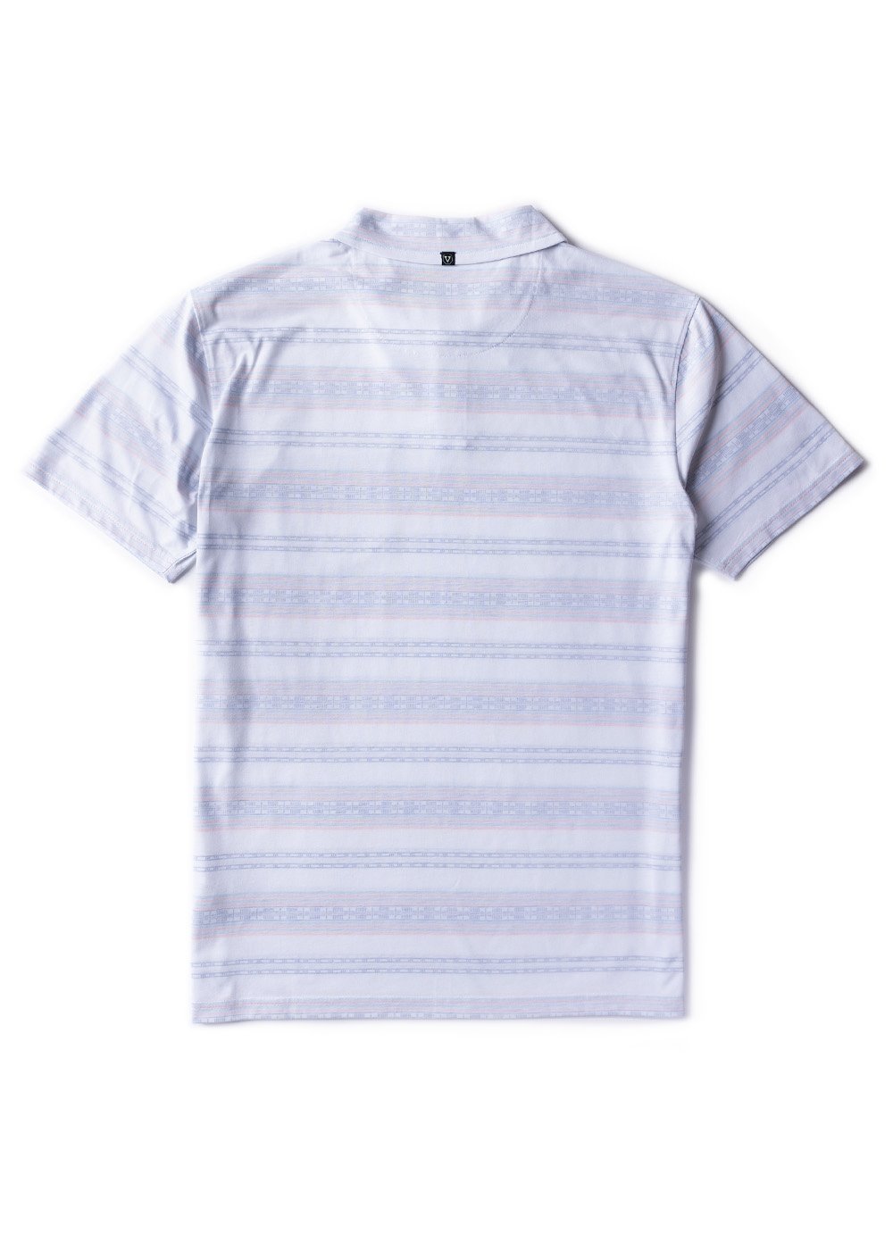 Vissla Hy-Lite Eco Drirelease SS Polo in Vintage White, view 2