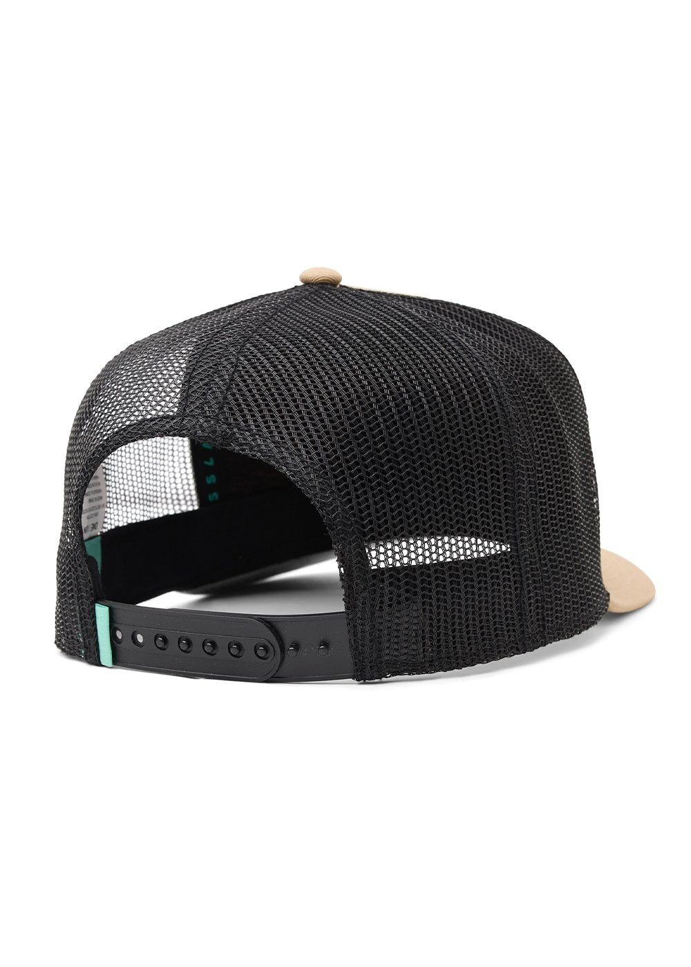Vissla Solid Sets Trucker Hat in Dark Khaki, view 2