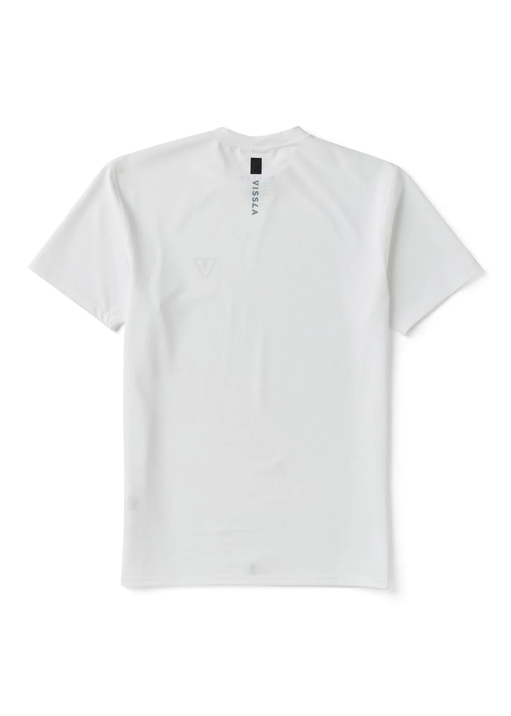 Vissla Twisted Eco SS Sun Shirt in White, view 5