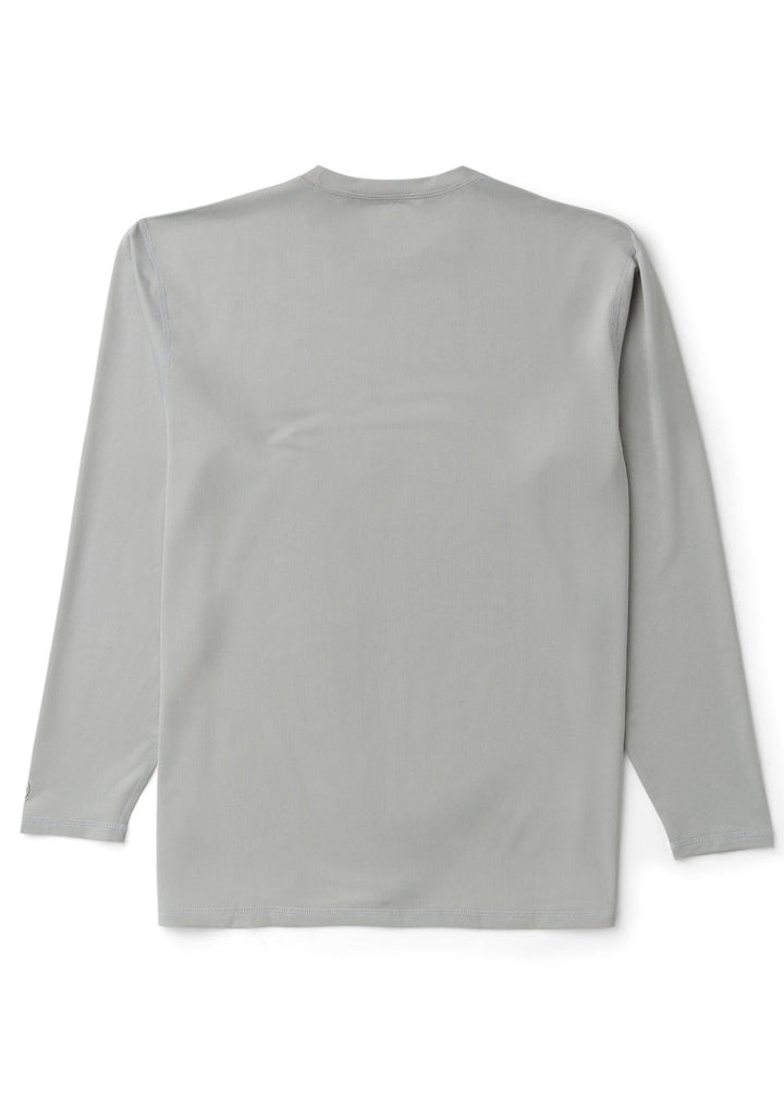 Vissla Pro Comp LS Sun Shirt in Storm Grey, view 5