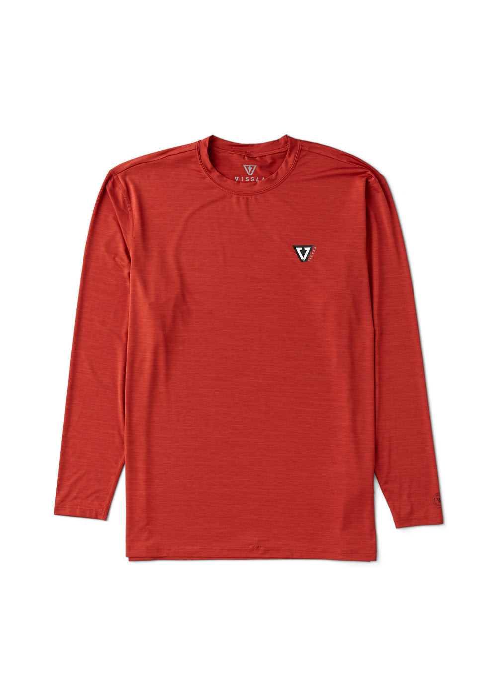 Vissla Twisted Eco LS Sun Shirt in Picante, view 5