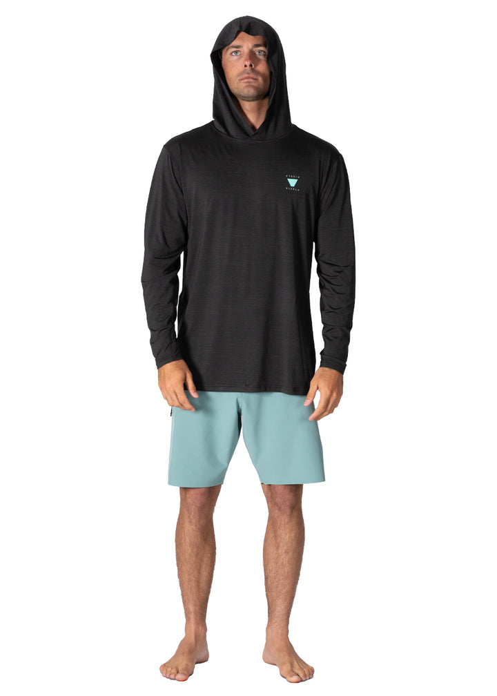 Twisted Eco Hooded LS Sun Shirt
