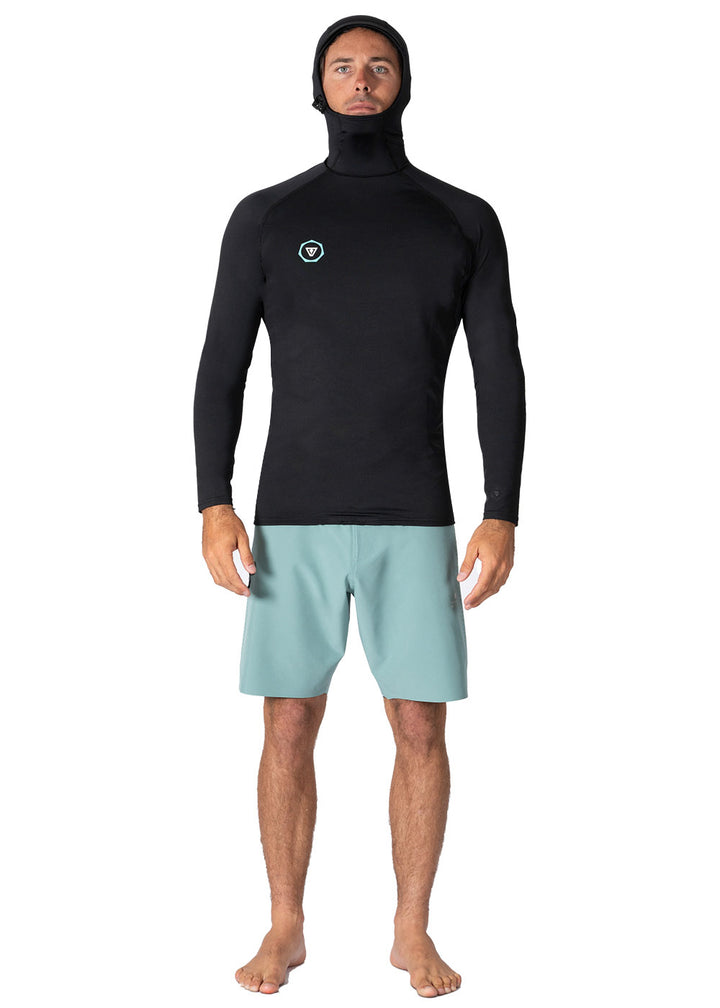 Warm Seas Eco Hooded LS Rash Guard