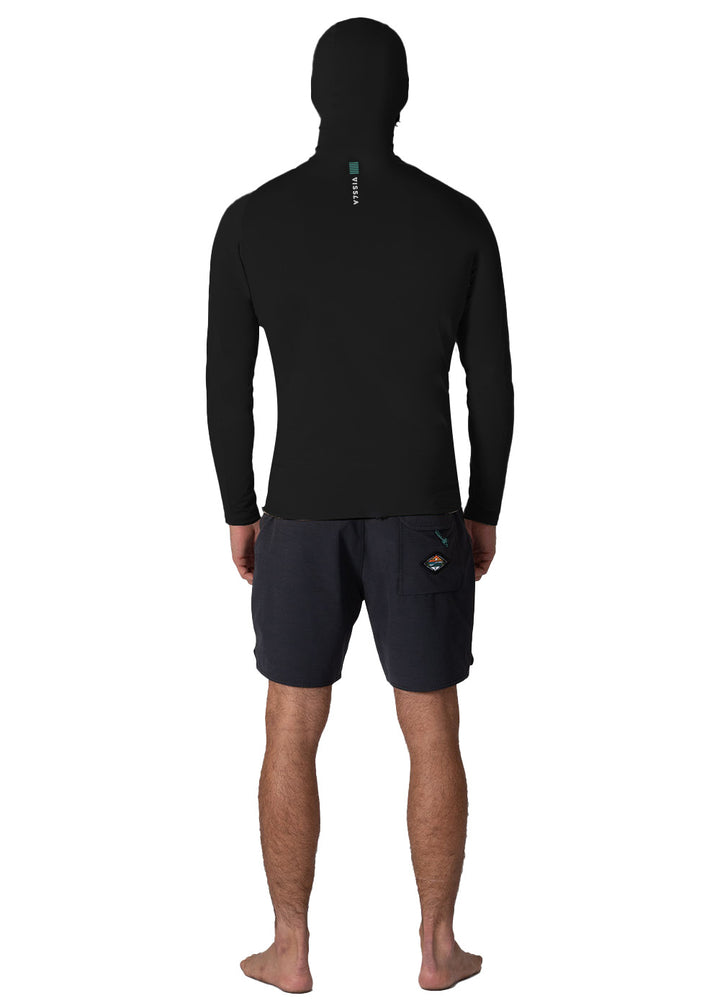 Warm Seas Eco Hooded LS Rash Guard