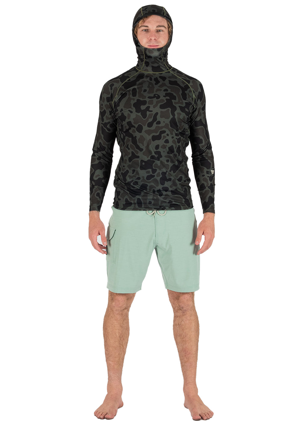 Vissla Warm Seas Eco Hooded LS Rash Guard