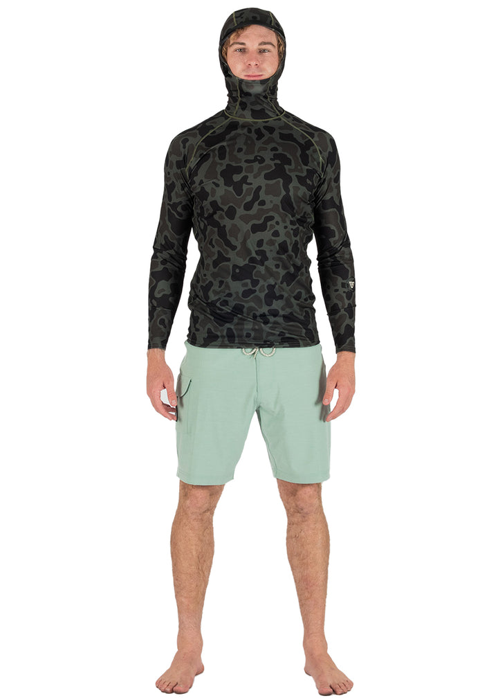 Vissla Warm Seas Eco Hooded LS Rash Guard