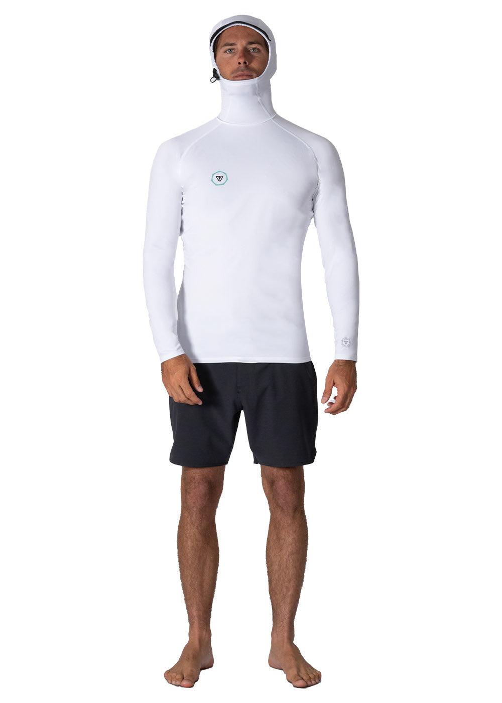 Vissla Warm Seas Eco Hooded LS Rash Guard