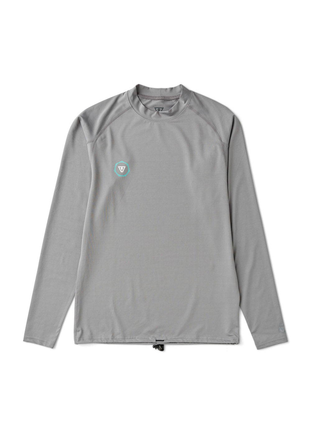 Vissla Warm Seas Eco LS Rash Guard in Grey, view 2