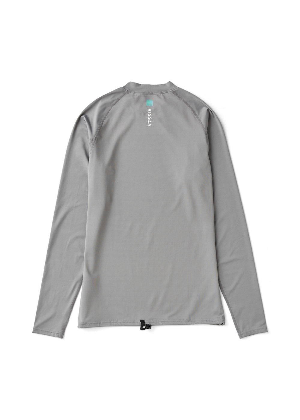 Vissla Warm Seas Eco LS Rash Guard in Grey, view 3