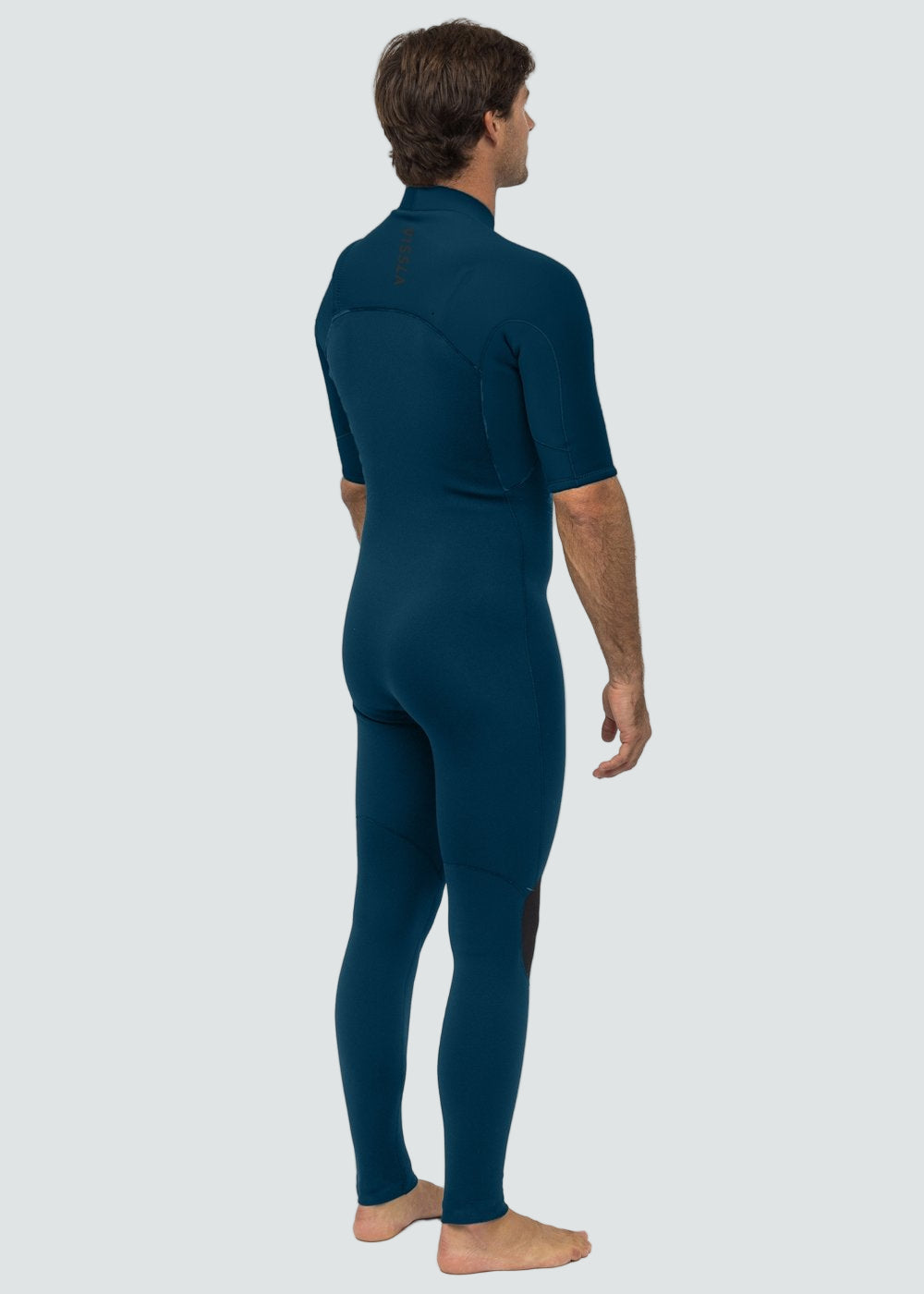 Vissla High Seas II 2-2 Short Sleeve Full Wetsuit in Navy, view 2