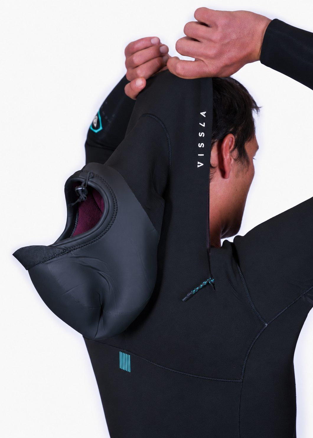 New Seas 4-3 Hooded U-Zip Full Wetsuit