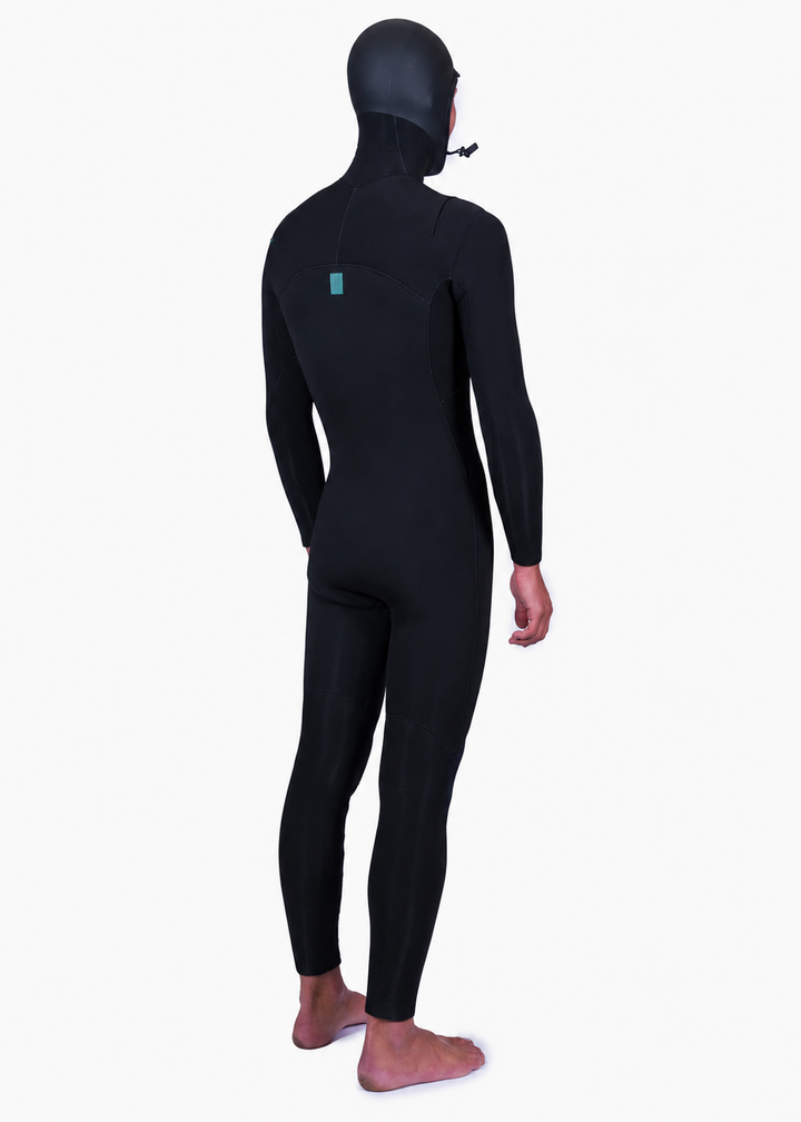 New Seas 4-3 Hooded U-Zip Full Wetsuit