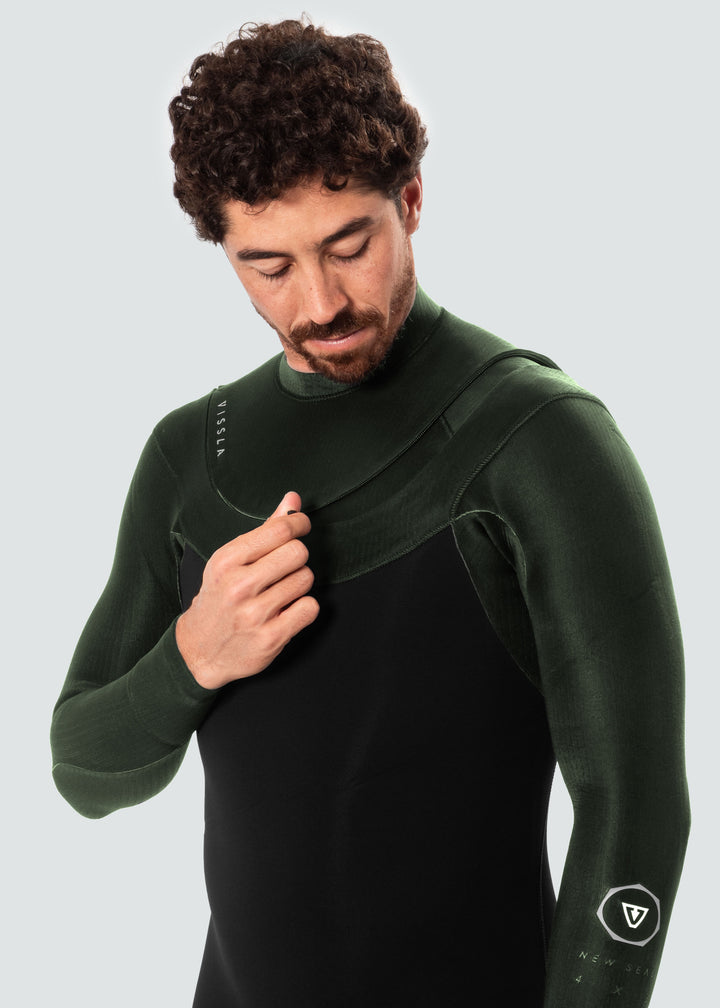 New Seas 4-3 U-Zip Full Wetsuit