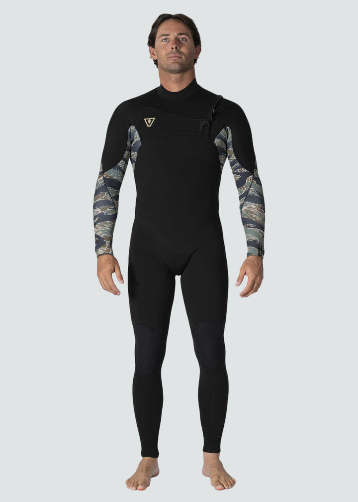Vissla 7 Seas Comp 4-3 Full Chest Zip Wetsuit