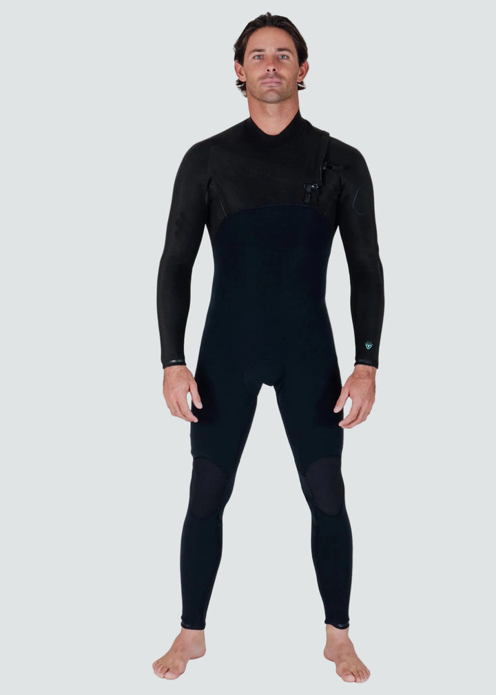 High Seas II 4-3 Full Chest Zip Wetsuit