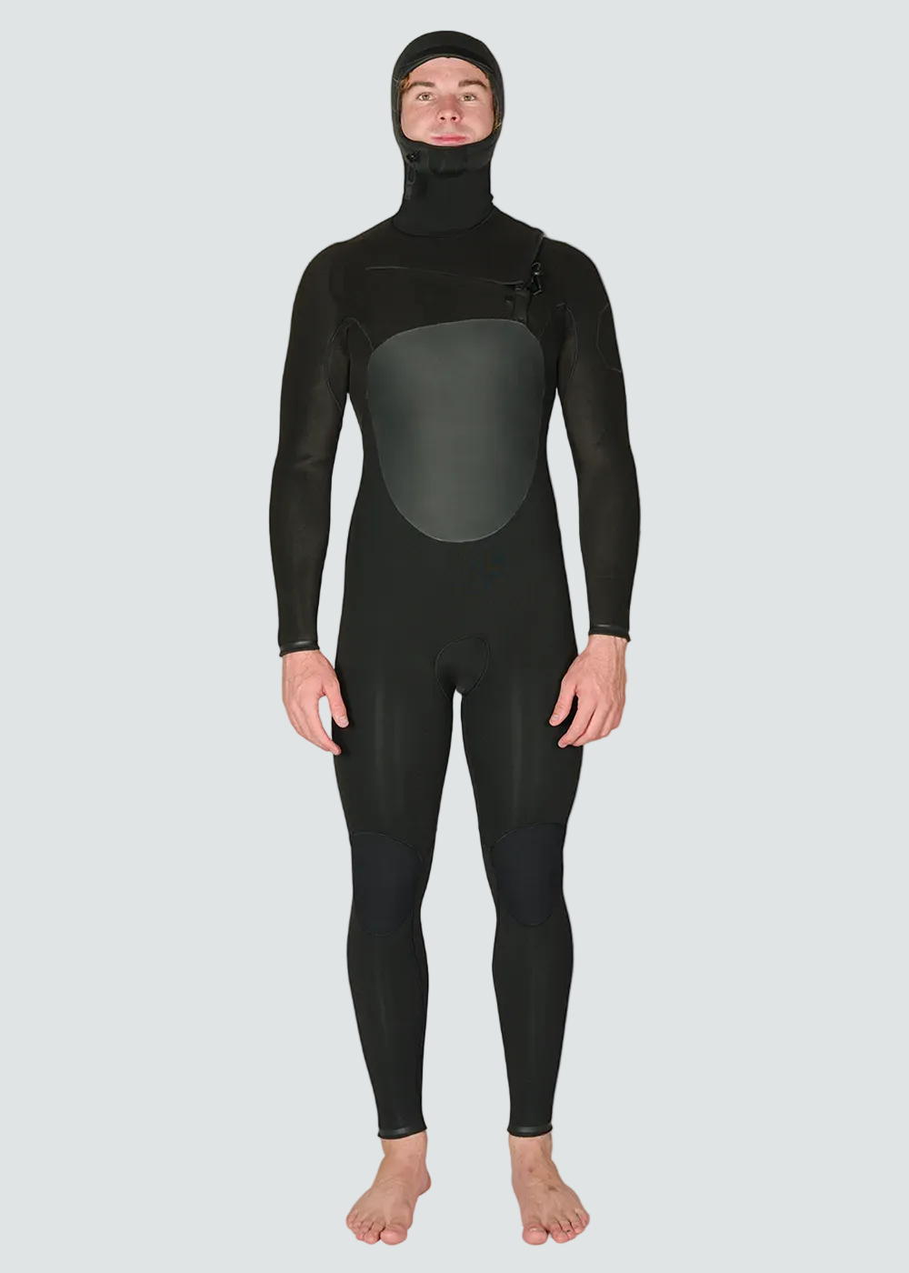 Vissla High Seas II 5-4 Full Hooded Chest Zip Wetsuit