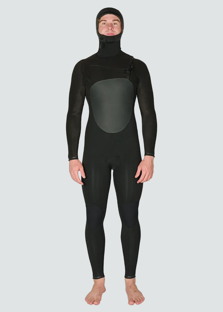 Vissla High Seas II 5-4 Full Hooded Chest Zip Wetsuit