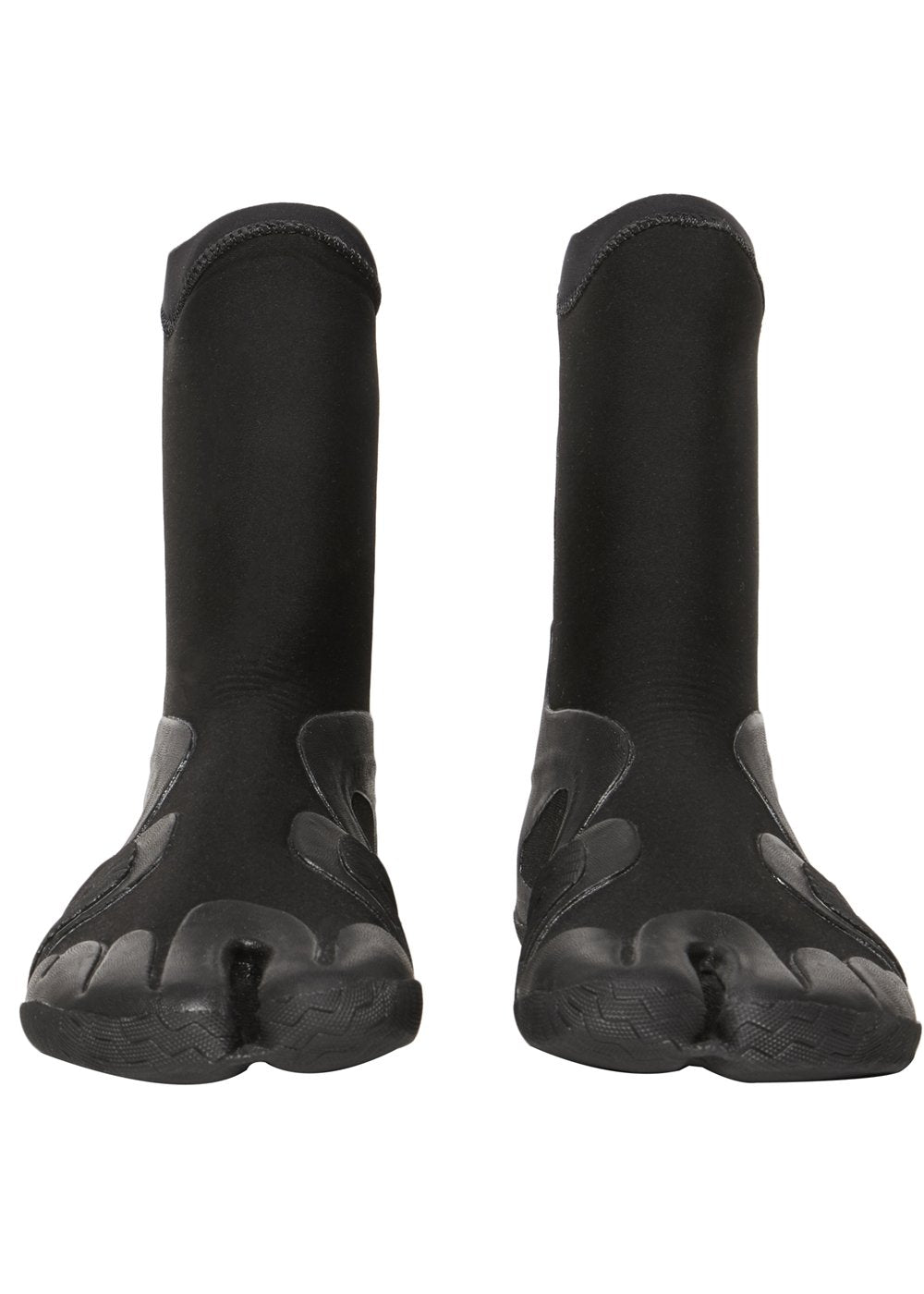 Vissla 7 Seas 3mm Split Toe Wetsuit Bootie in Black, view 2