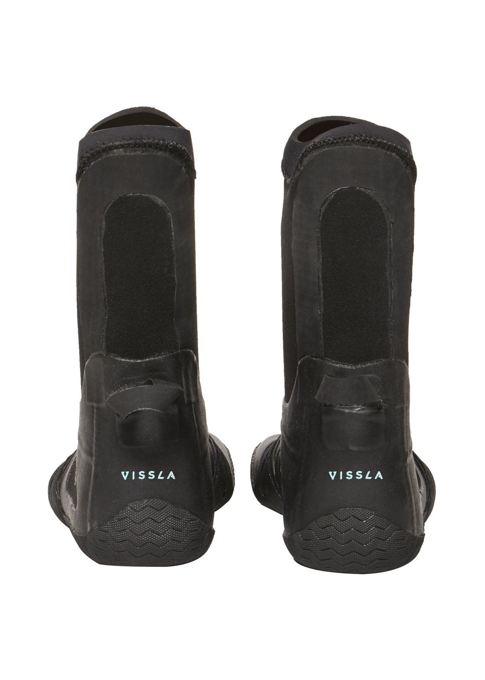 Vissla 7 Seas 3mm Split Toe Wetsuit Bootie in Black, view 3