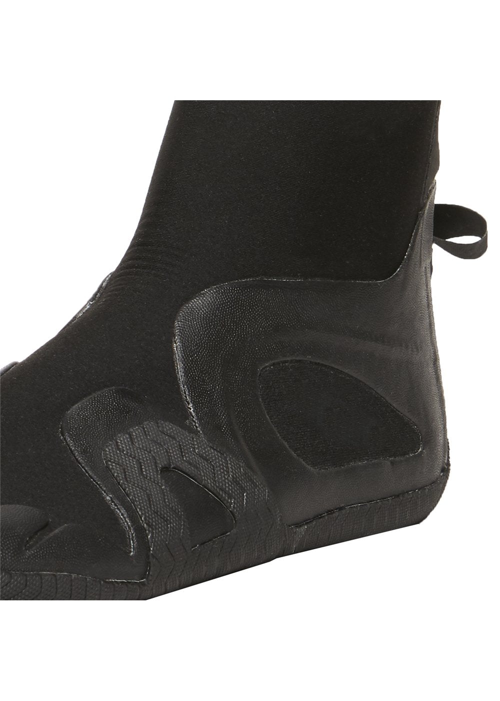 Vissla 7 Seas 3mm Split Toe Wetsuit Bootie in Black, view 5