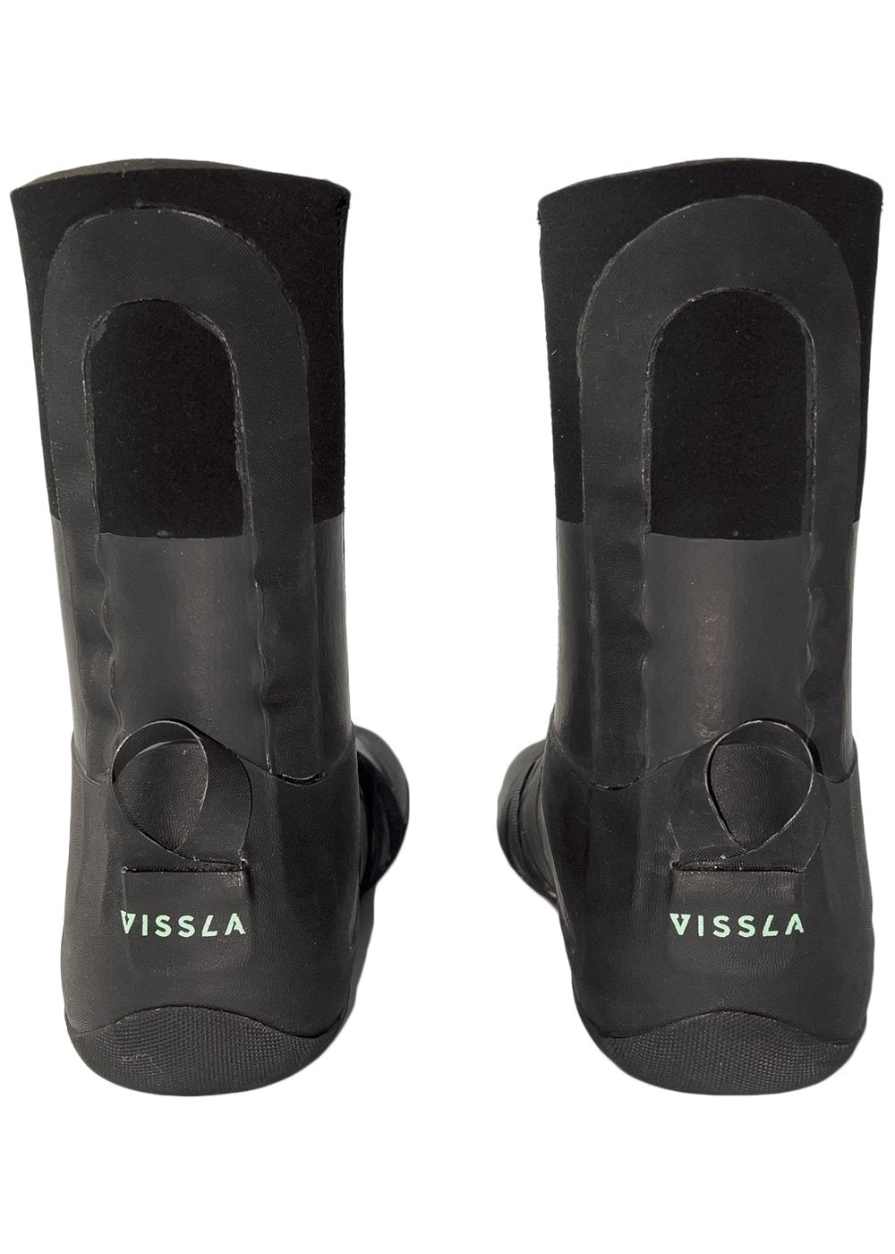 Vissla North Seas Dipped 7Mm Round Toe Wetsuit Bootie in Black, view 5