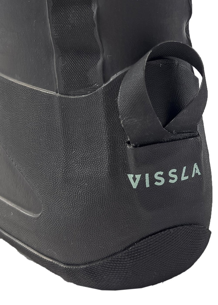 Vissla North Seas Dipped 7Mm Round Toe Wetsuit Bootie in Black, view 6