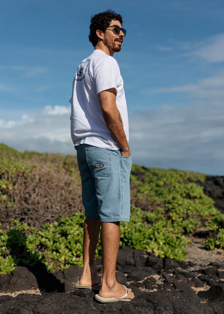 Vissla Pier Bowl 22" Walkshort in Worn Wash, view 4