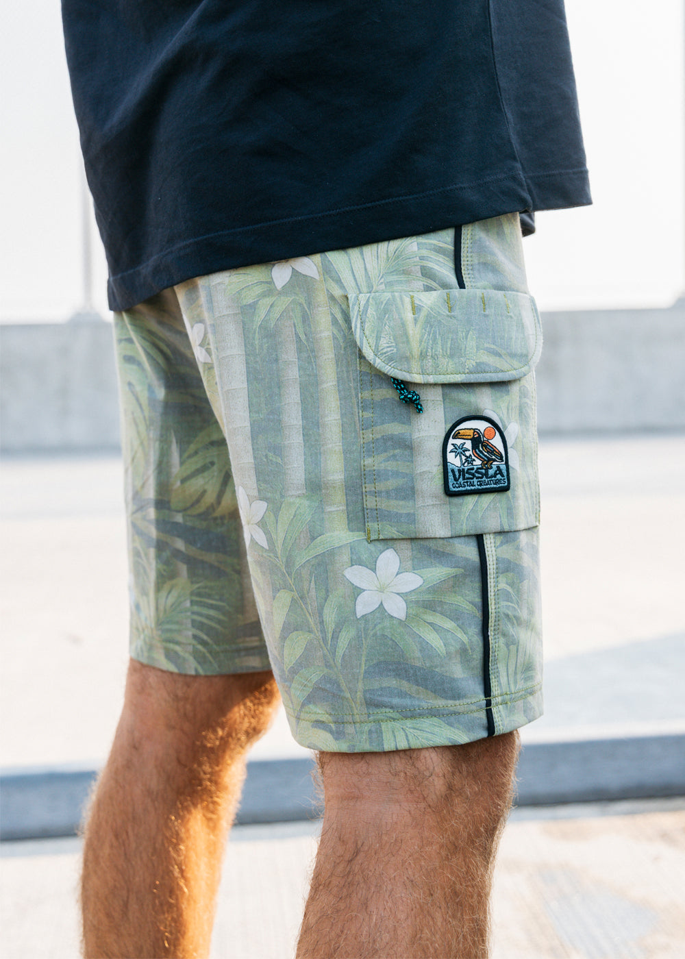Vissla Solid Sets 18.5" Boardshort in Camo, view 2