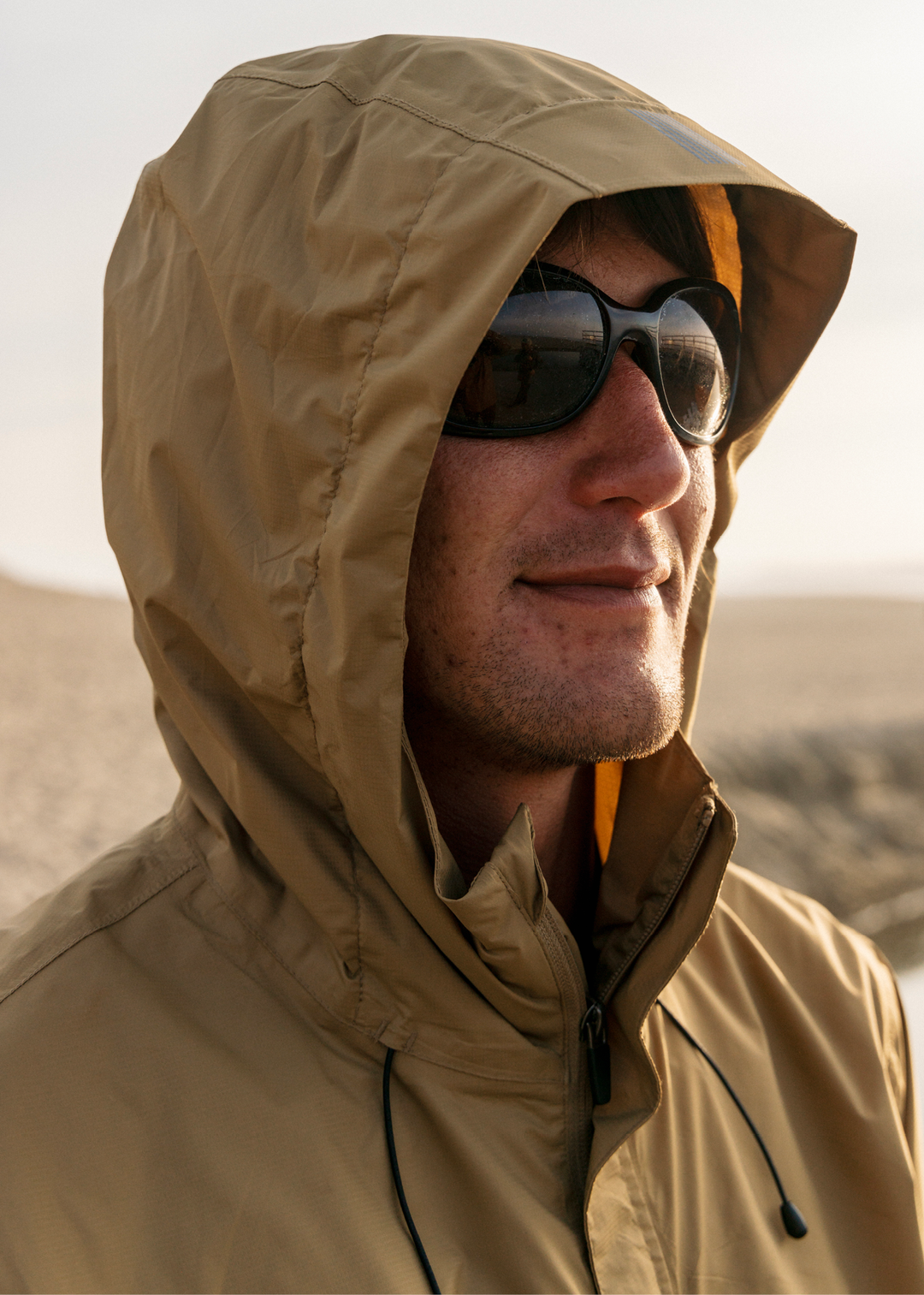 Vissla Noreaster 5K Eco Rain Jacket in Bronze, view 2