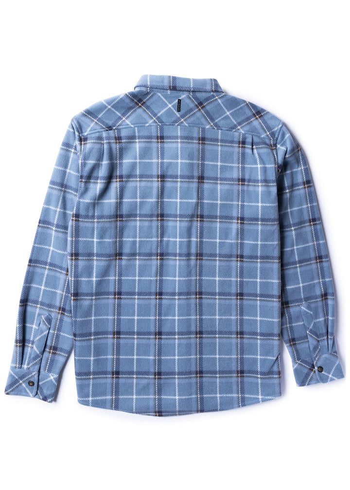 Vissla Eco-Zy LS Polar Flannel in Dusk, view 2