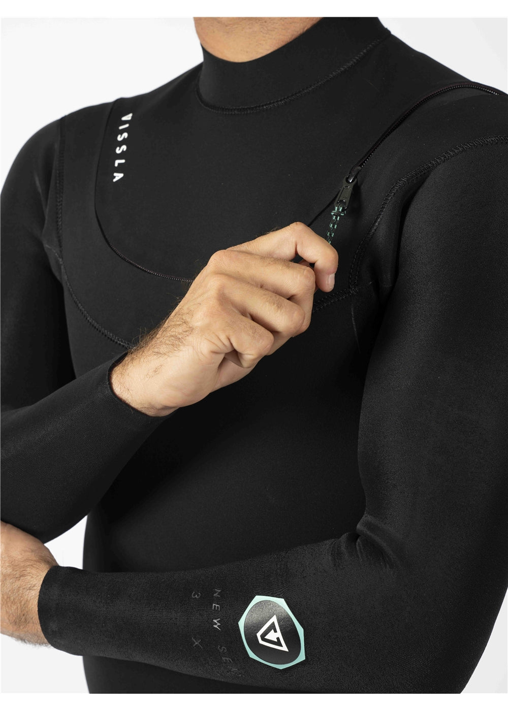 New Seas 4-3 U-Zip Wetsuit 1st Gen