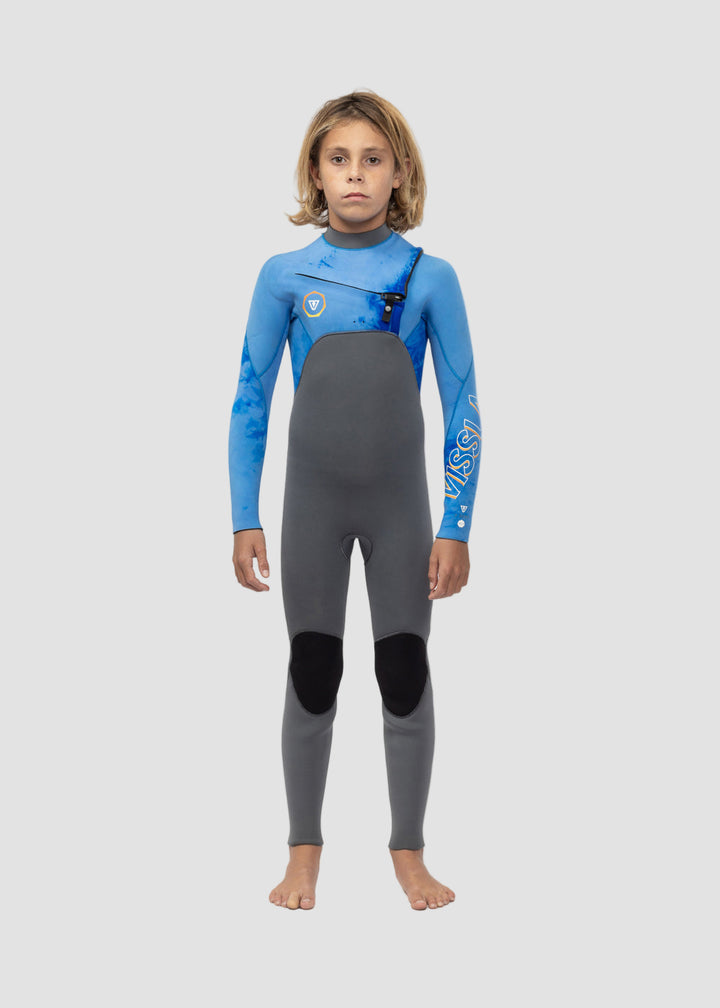 Vissla 7 Seas Boys 3-2 Full Chest Zip Wetsuit