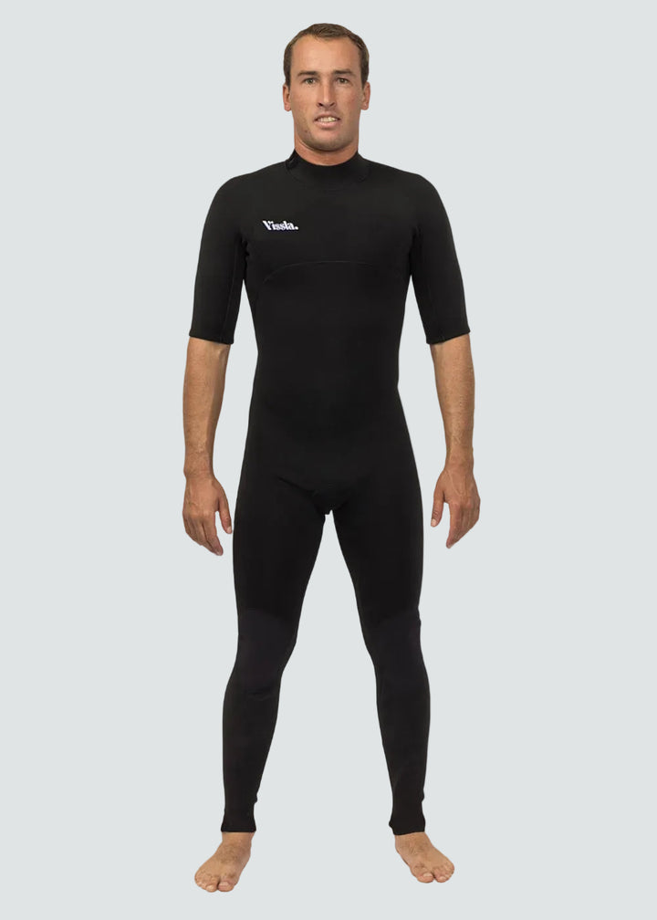 Vissla 7 Seas 2-2  Short Sleeve Full Back Zip Wetsuit