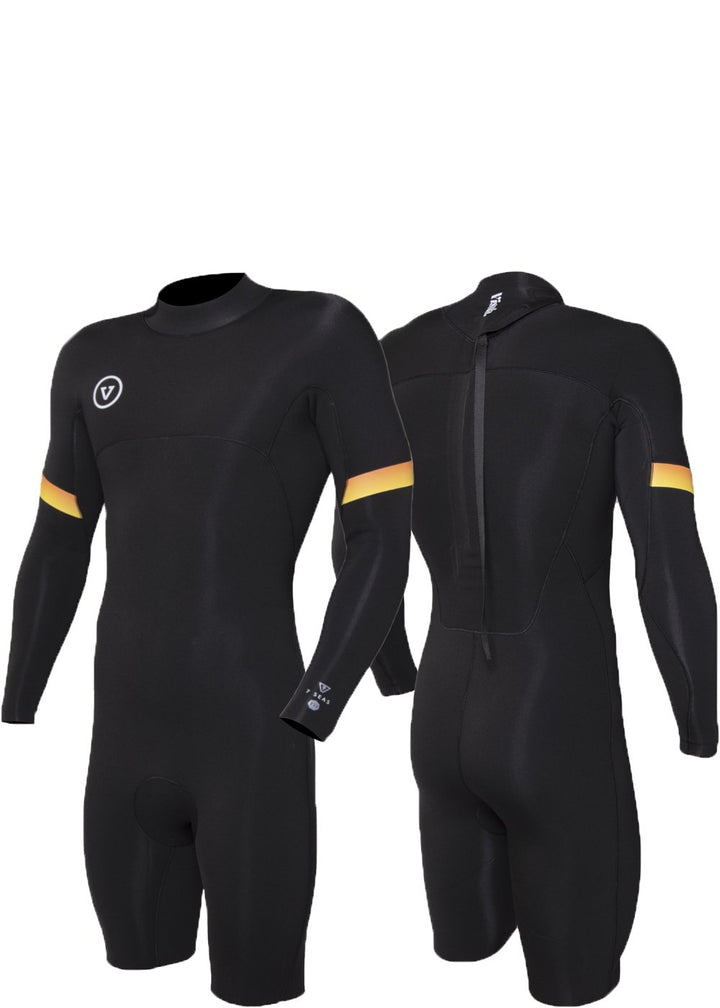 Vissla 7 Seas Raditude 2-2 LS Spring Wetsuit in Black, view 4