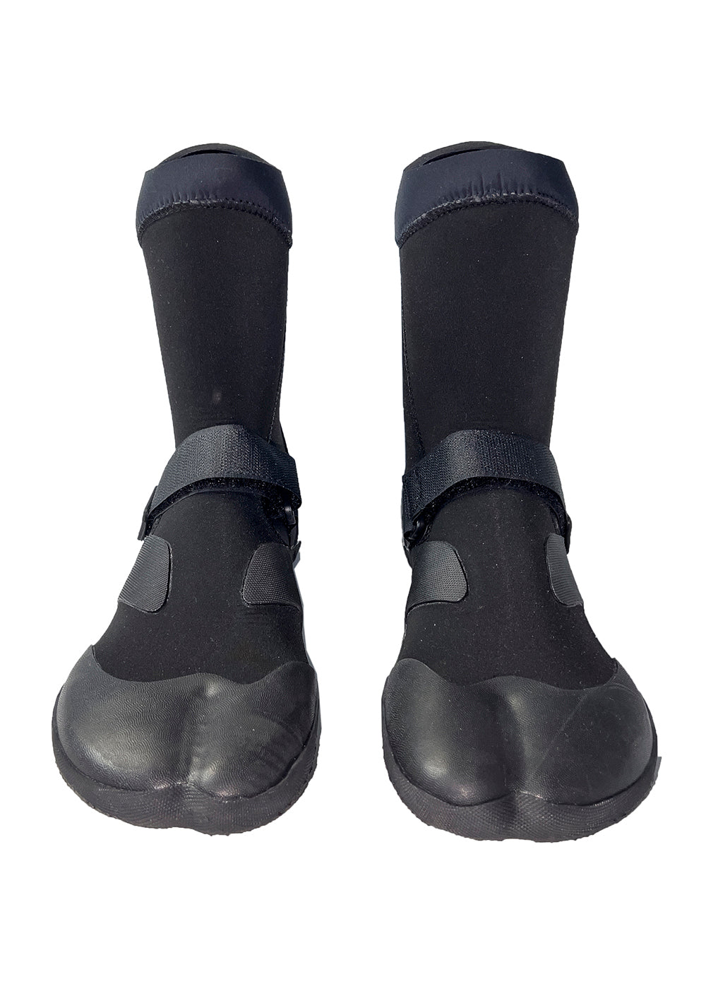 Vissla High Seas II 5MM Split Toe Wetsuit Bootie in Black, view 2