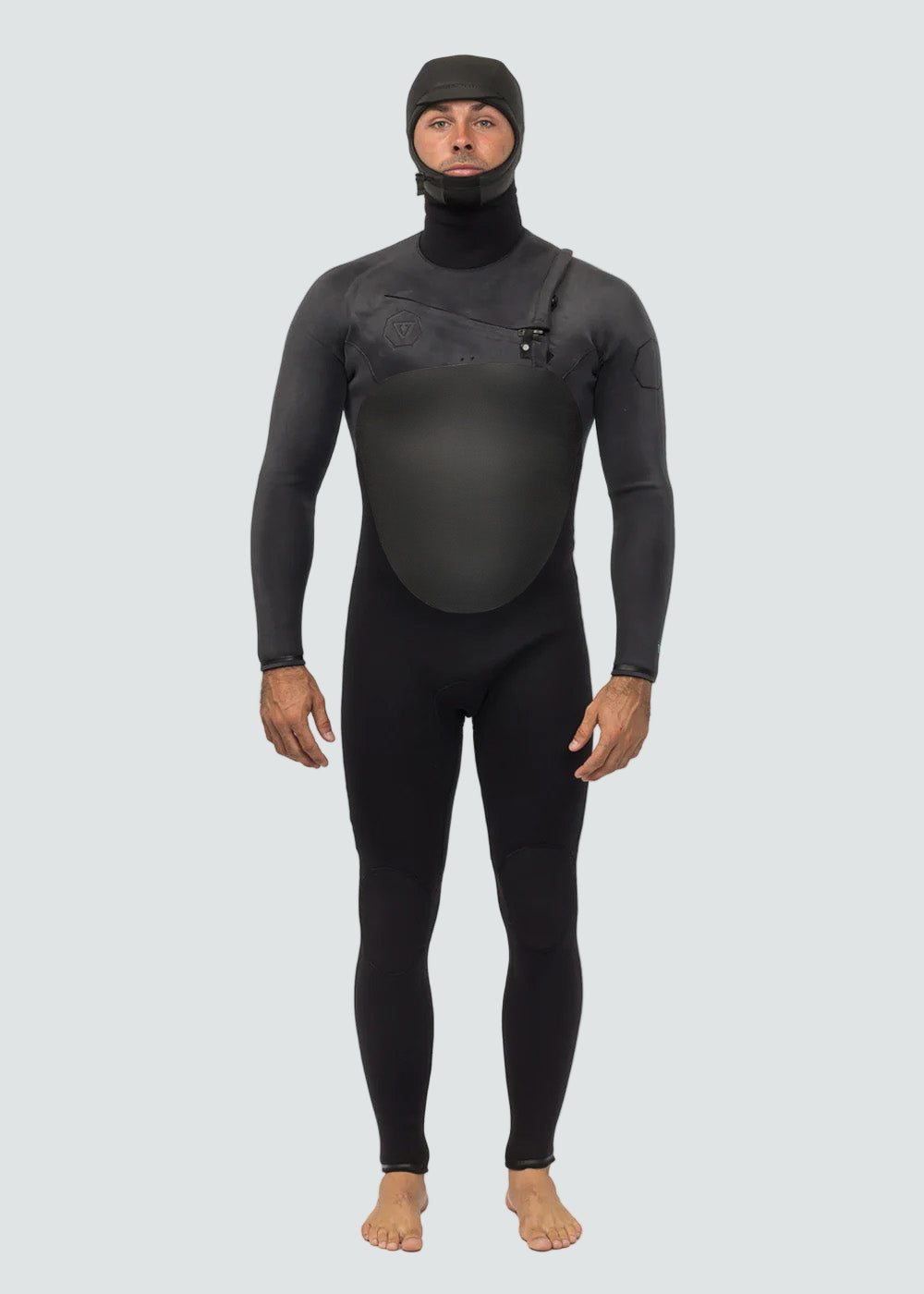 Vissla High Seas II 5-4 Full Hooded Chest Zip Wetsuit